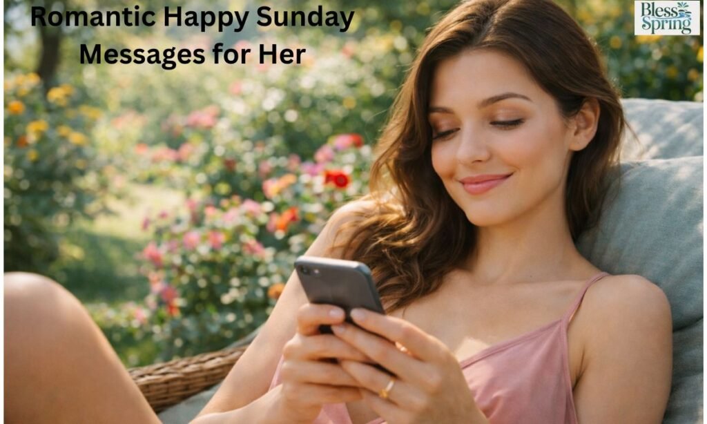 Romantic Happy Sunday Messages for Her