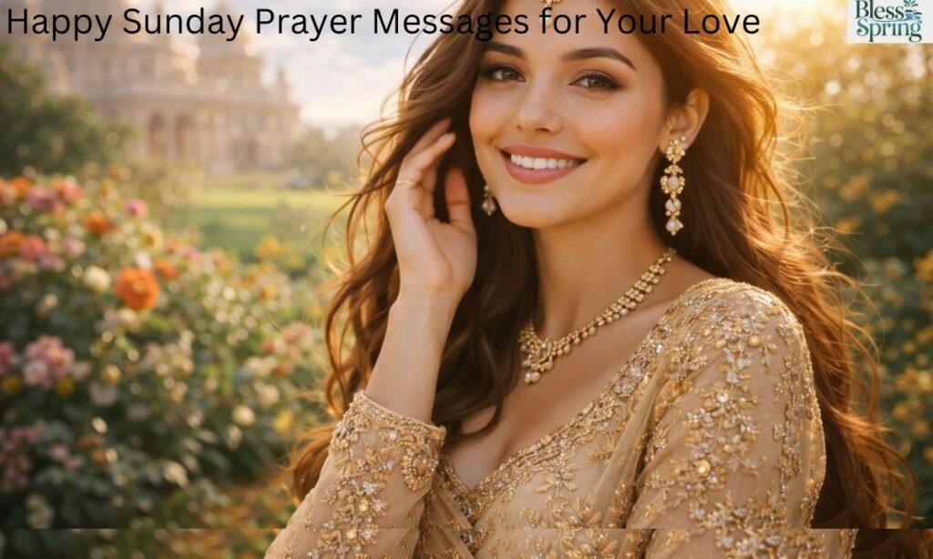 Happy Sunday Prayer Messages for Your Love