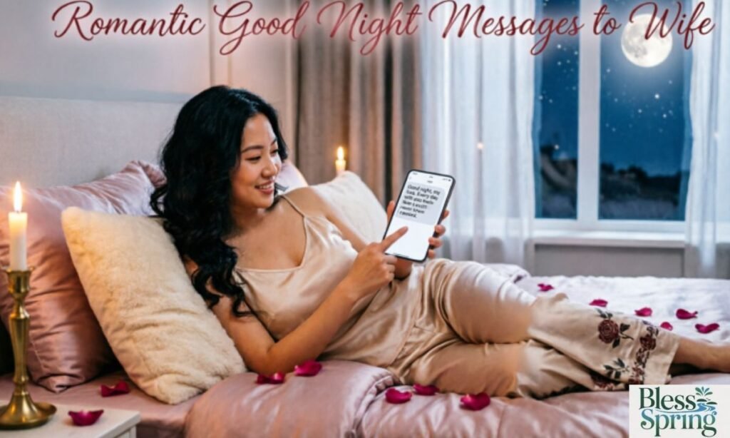Romantic Good Night Messages to Wife
