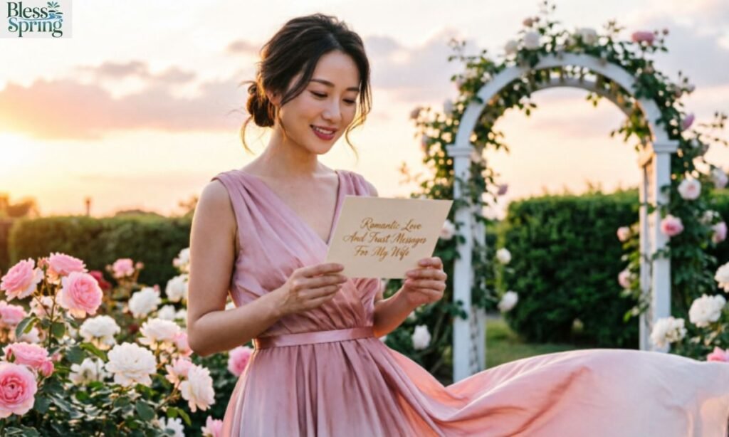 Romantic Love And Trust Messages For My Wife
