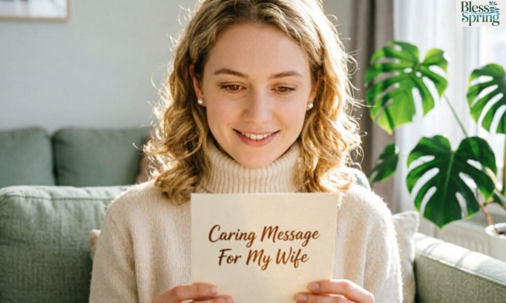 Caring Message For My Wife
