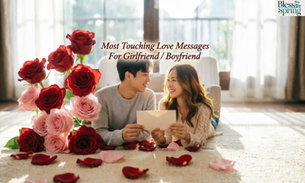 Most Touching Love Messages For Girlfriend / Boyfriend