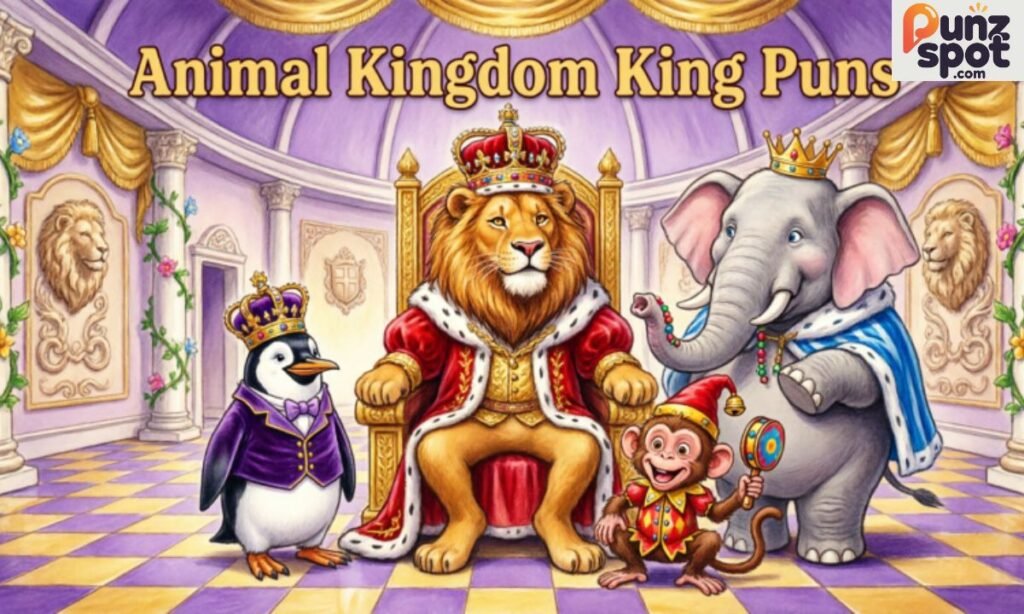 Animal Kingdom King Puns
