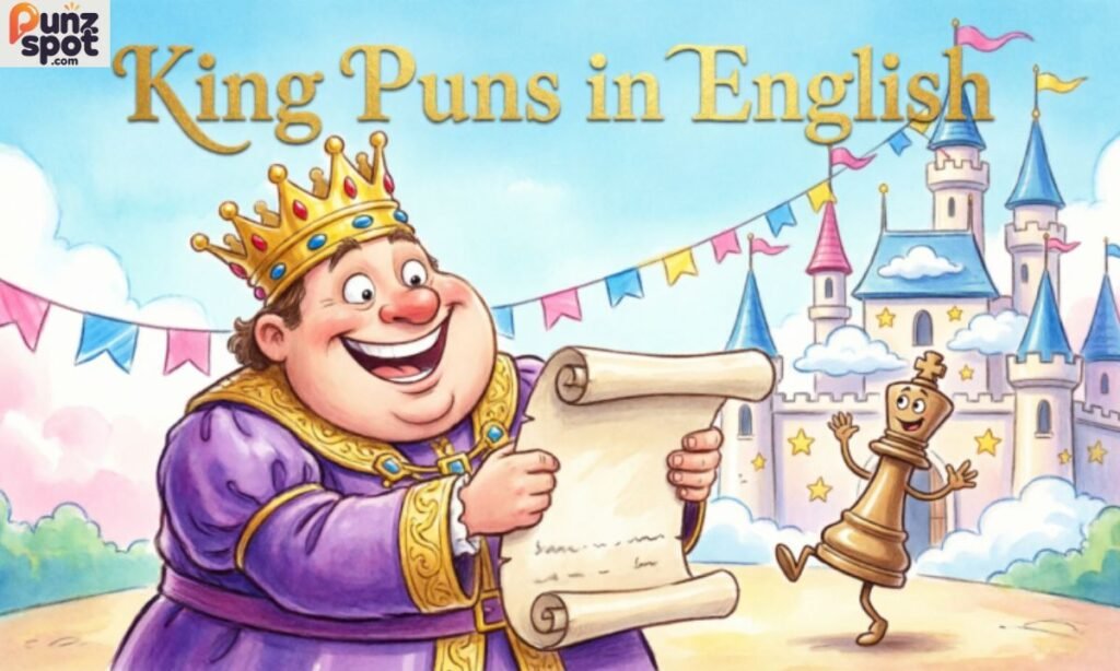 King Puns in English
