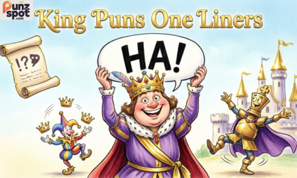 King Puns One Liners
