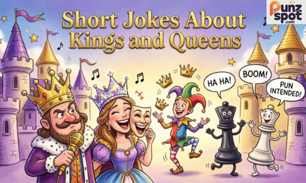 Short Jokes About Kings and Queens
