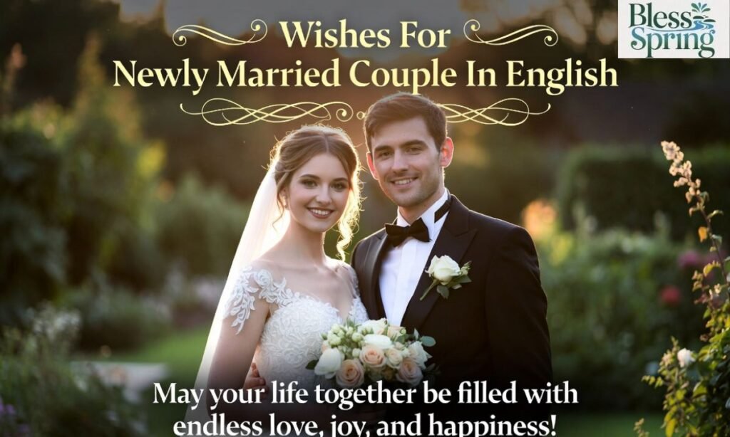 Wishes For Newly Married Couple In English
