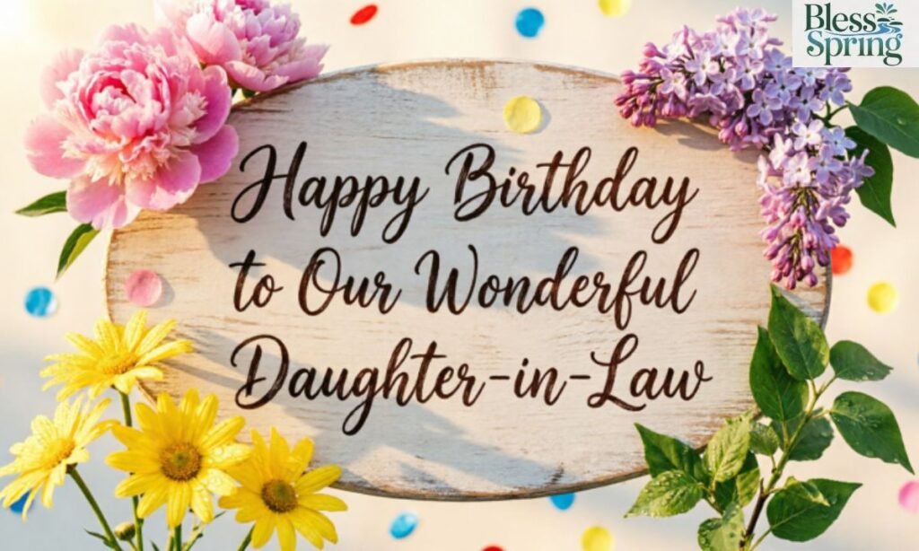 Personalized Birthday Messages for Daughter-in-Law
