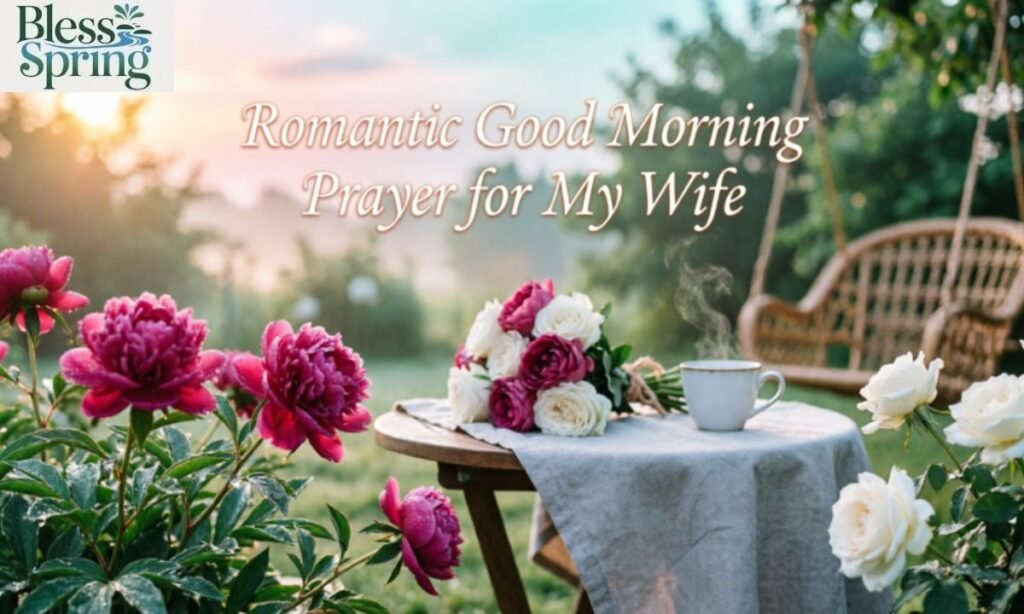 Romantic Good Morning Prayer for My Wife