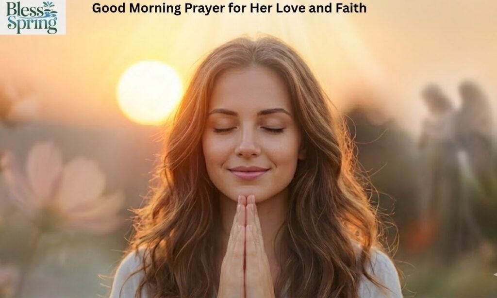 Good Morning Prayer for Her Love and Faith