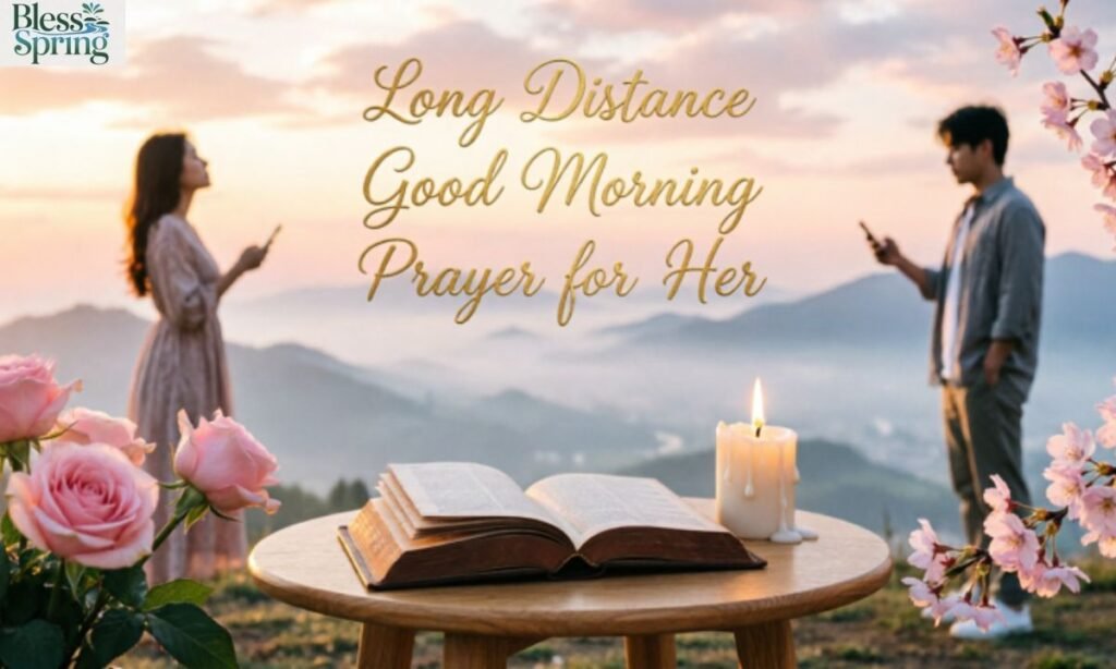 Long Distance Good Morning Prayer for Her