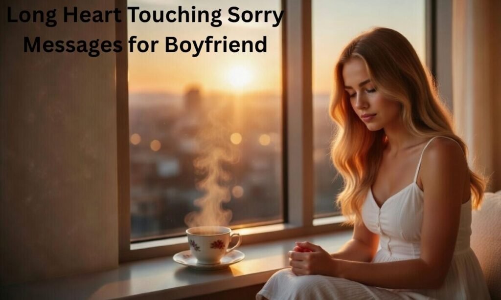 Long Heart Touching Sorry Messages for Boyfriend