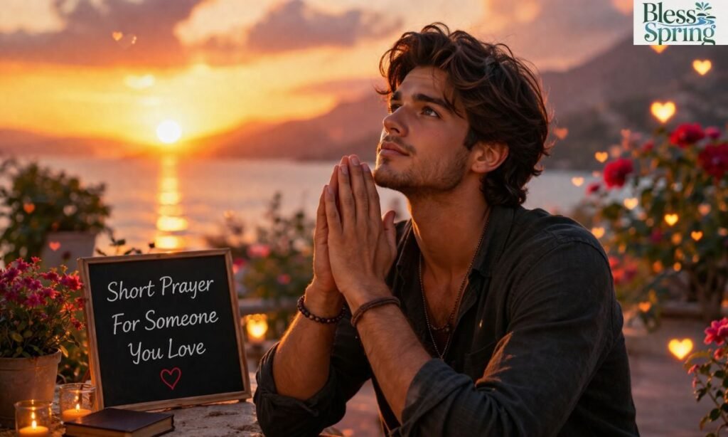 Short Prayer For Someone You Love
