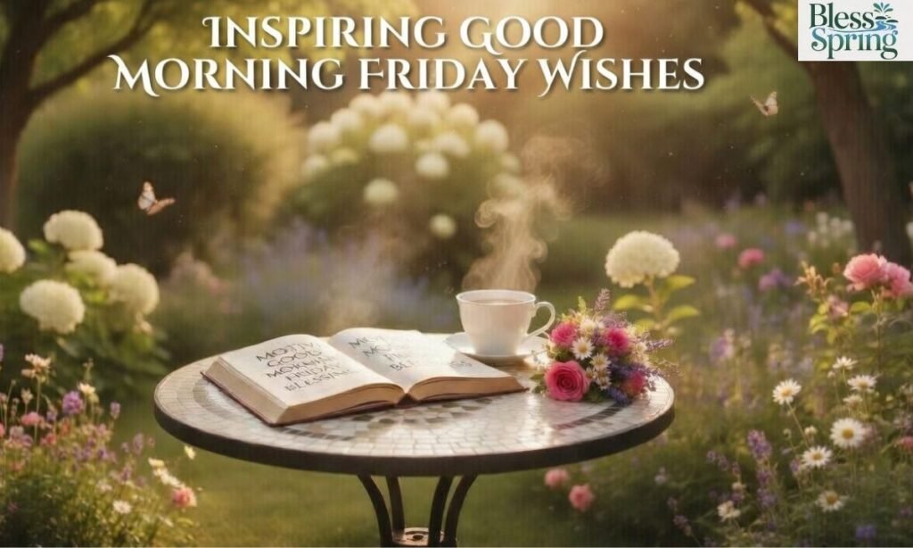 INSPIRING GOOD MORNING FRIDAY WISHES