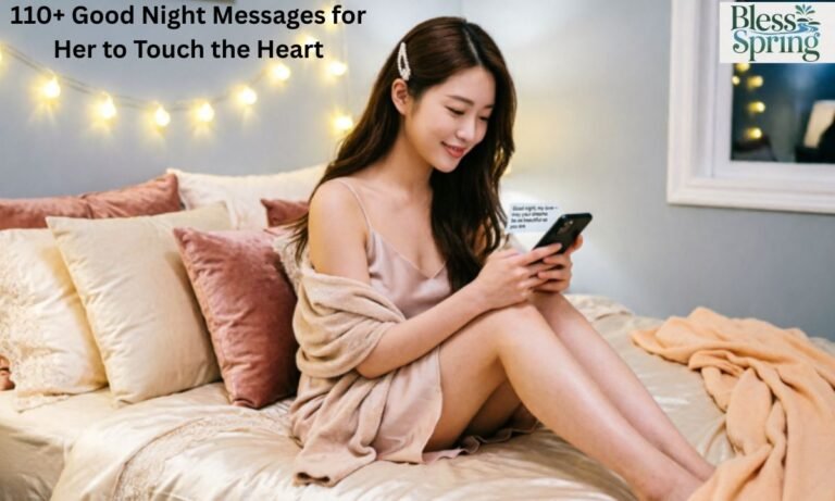 110+ Good Night Messages for Her to Touch the Heart