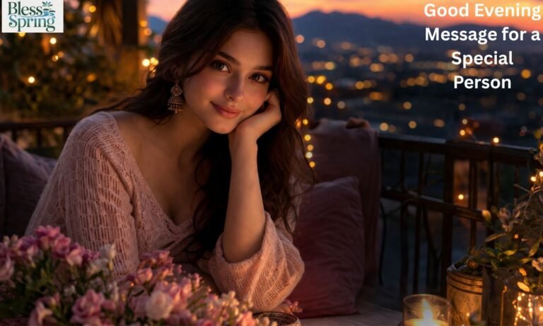 80+ Good Evening Messages for Her to Make Her Smile