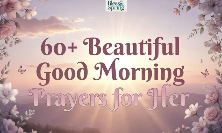 60+ Beautiful Good Morning Prayers for Her
