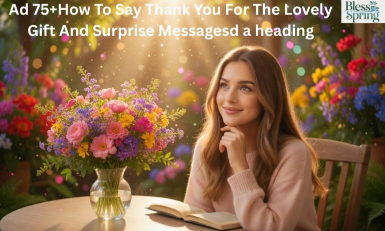  75+How To Say Thank You For The Lovely Gift And Surprise Messages