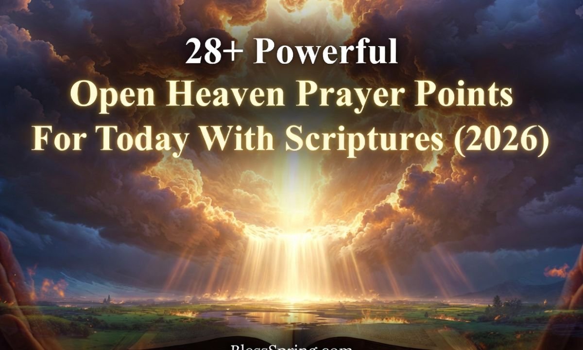 28+ Powerful Heaven Prayer Points For Today With Scriptures (2026)